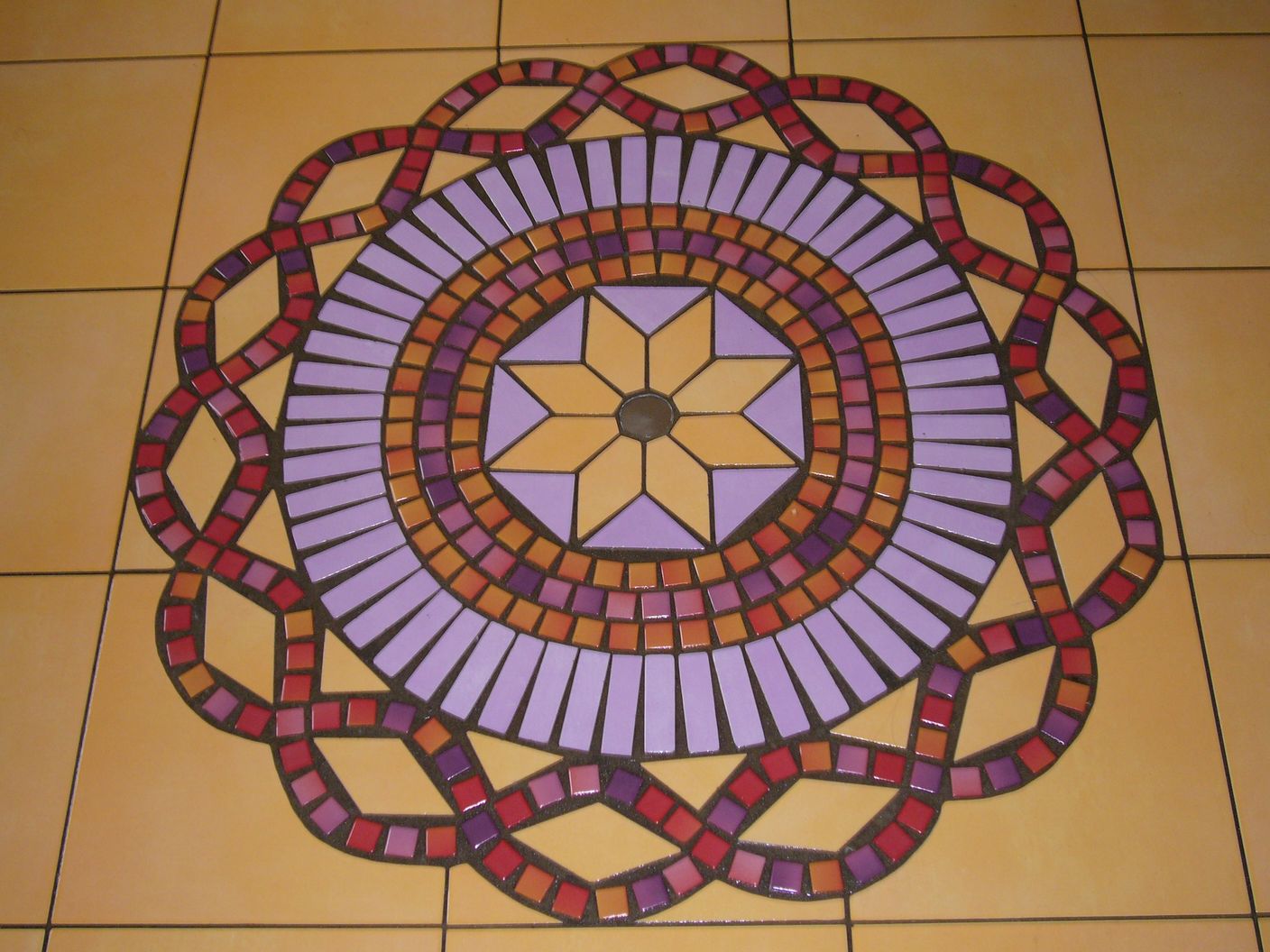 selbstgestaltetes Mosaik